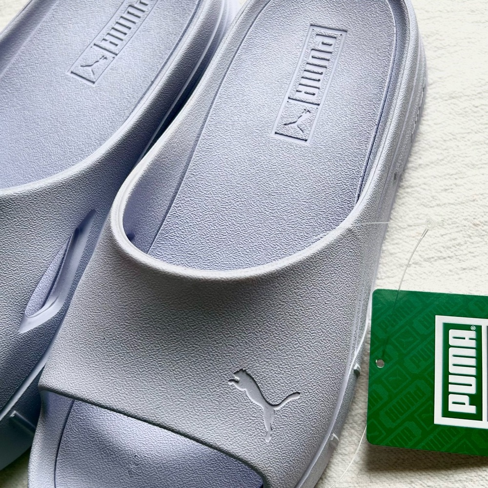 PUMA Lavender Slides